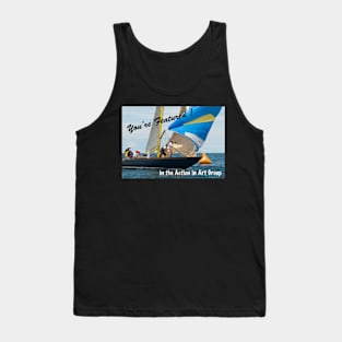 Action in Art feature banner Tank Top